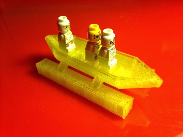 Lego cheap pontoon boat