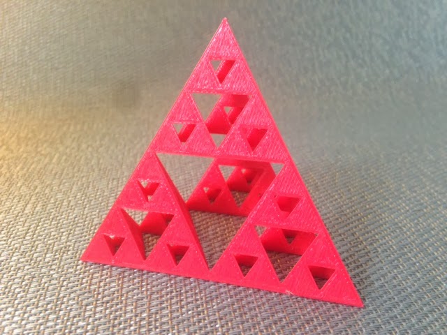 3d printing a Sierpinski tetrix