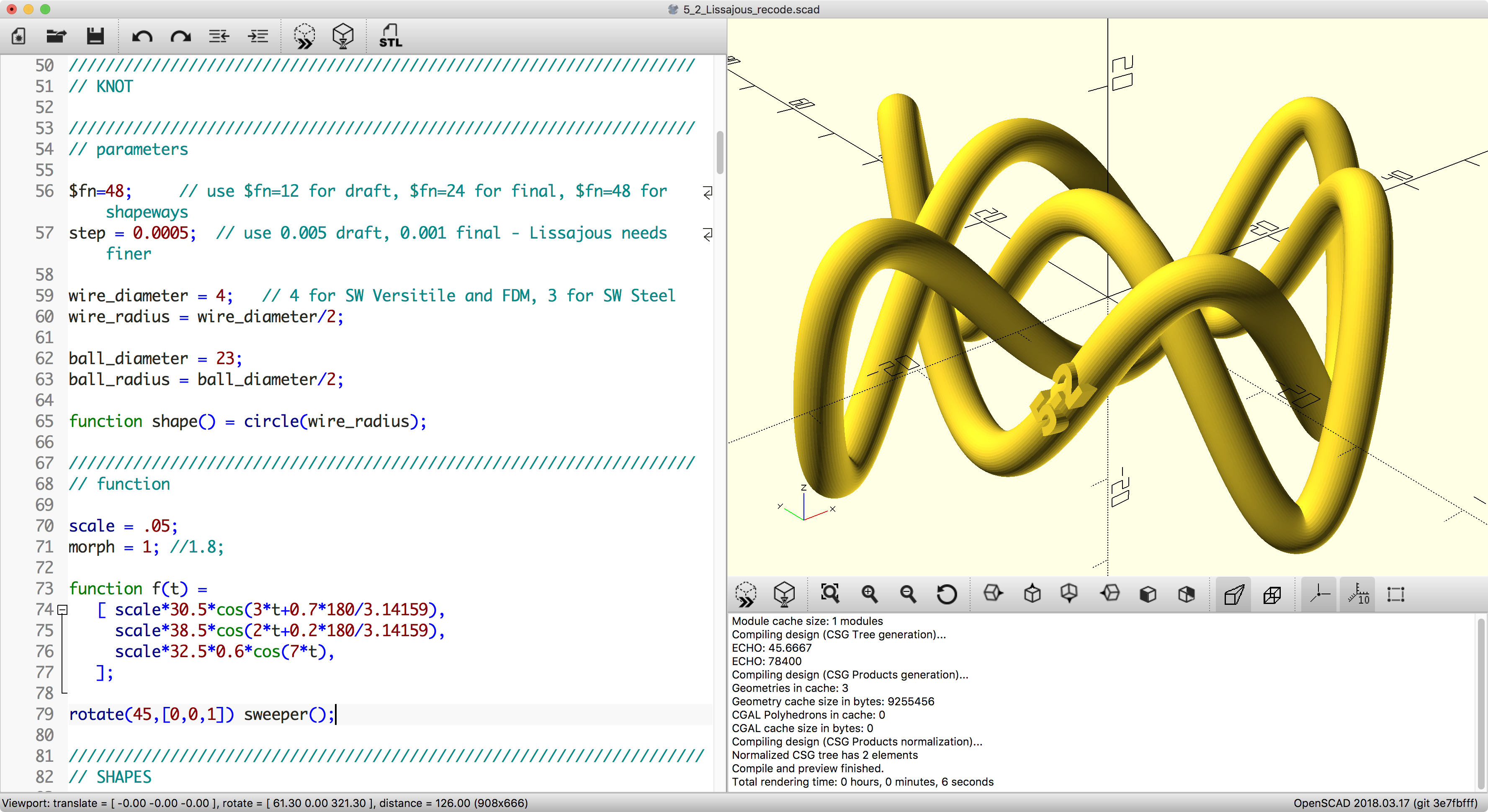 translate openscad