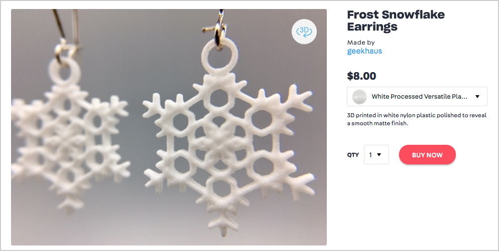 Design and 3D Print a Snowflake