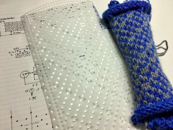 Cutting Knitting Machine Punch Cards with the Cricut Joy - mathgrrl