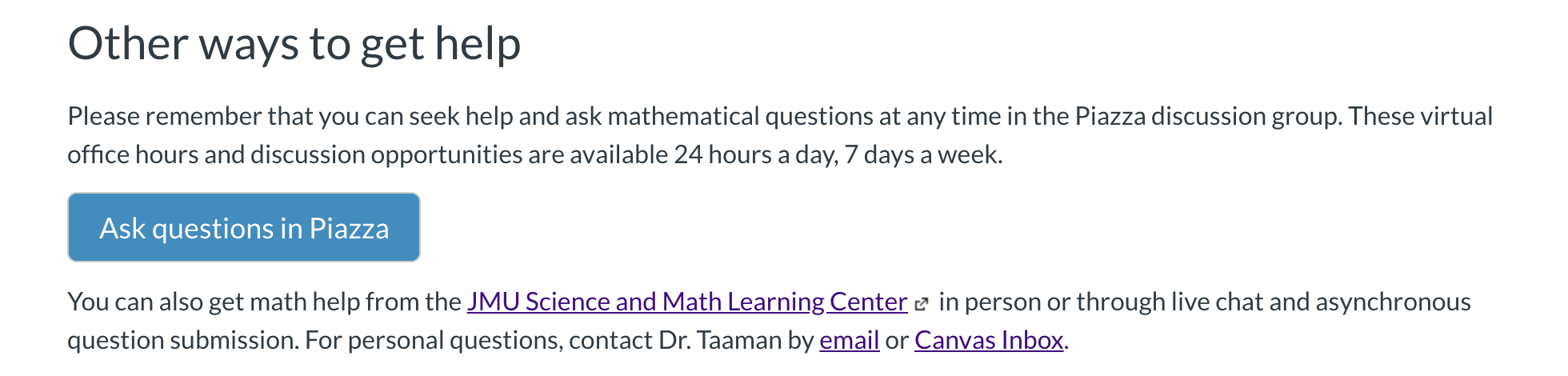 creating math assignments in canvas