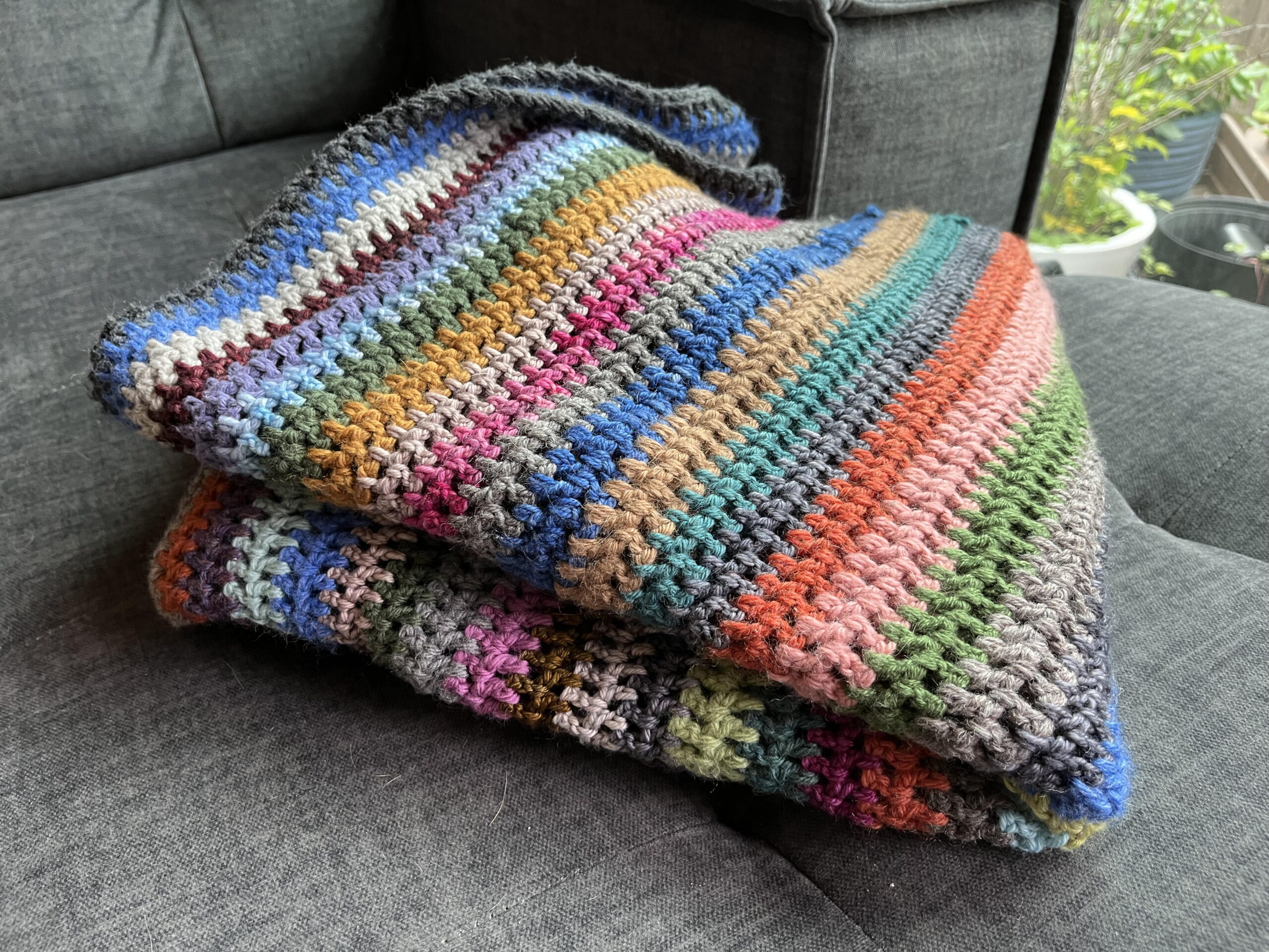 Rainbow color blanket sale